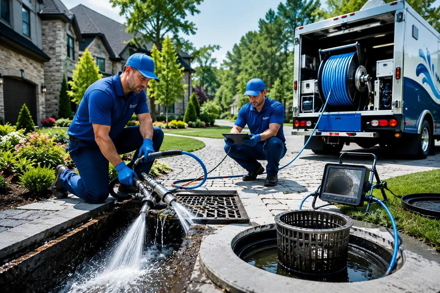 Local outdoor drain cleaning professionals in Levan, UT